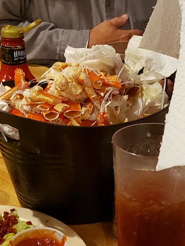 Empty Crab Legs Shells